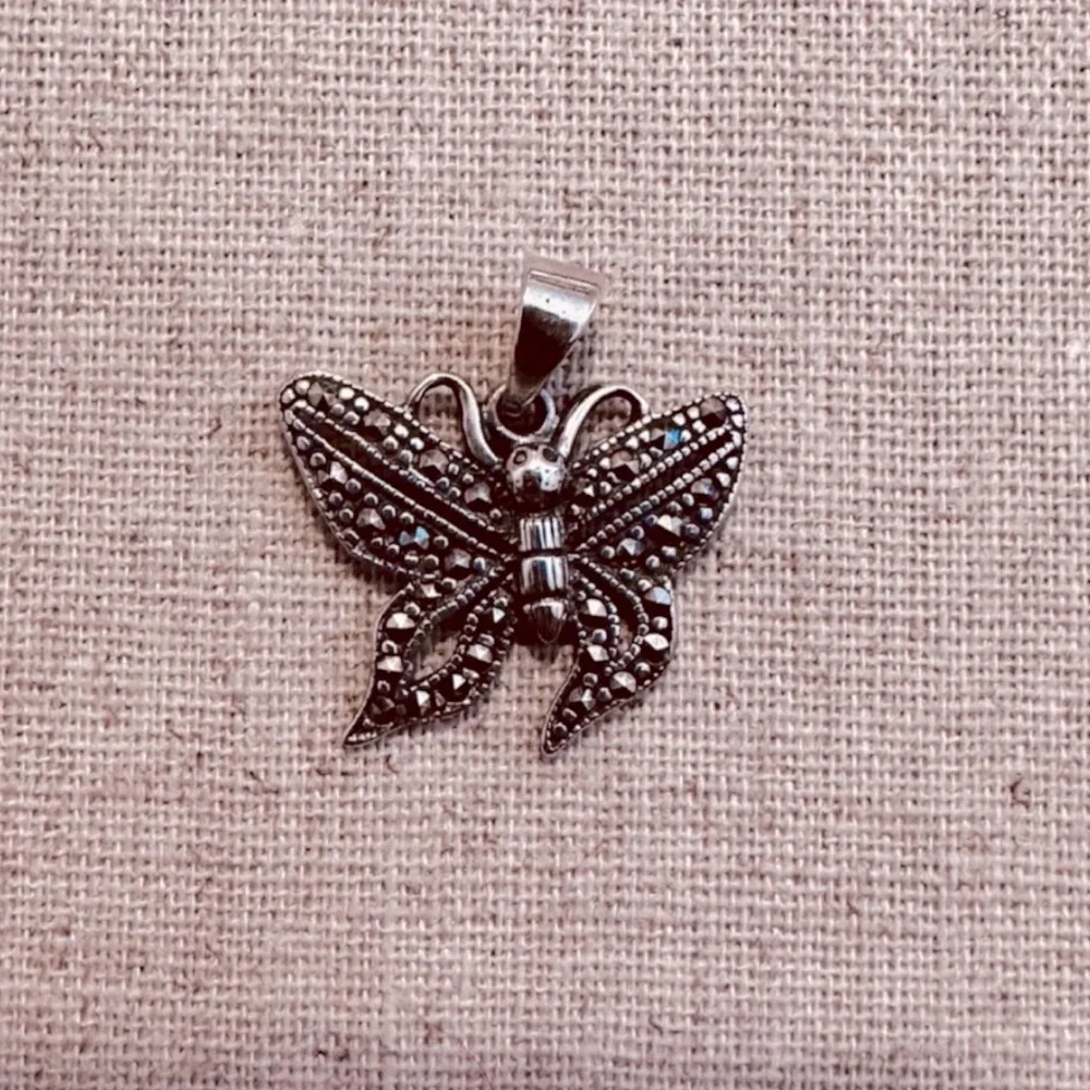 Lord & Taylor | Pendant | Marcasite Butterfly